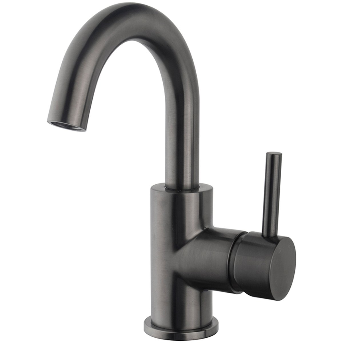 Wiesbaden Caral Wastafelmengkraan met Draaibare Uitloop - Gunmetal