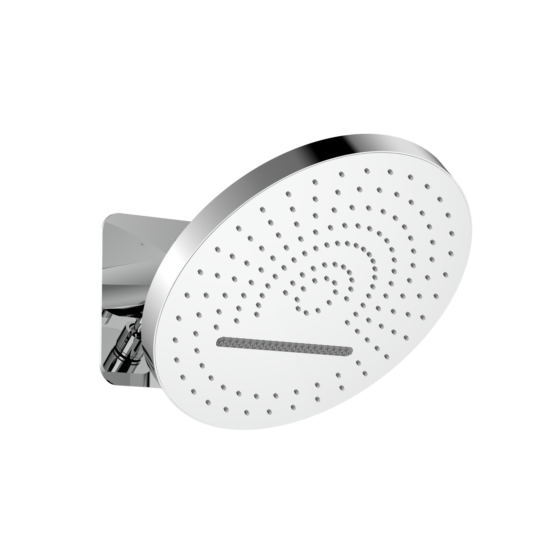 <QuerySet [<AttributeOption: Creavit>]> Hoofddouche tropical rain diameter 32 chroom met inbouwbox