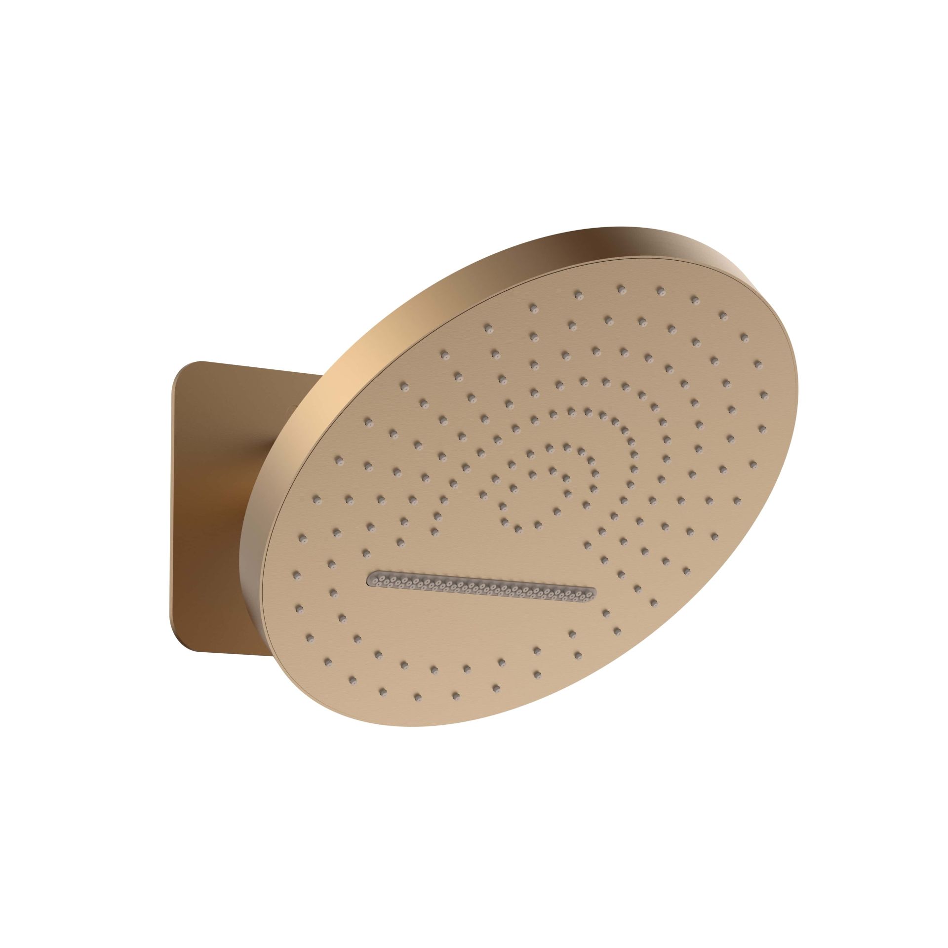 <QuerySet [<AttributeOption: Creavit>]> Hoofddouche tropical rain diameter 32 bruin brons met inbouwbox