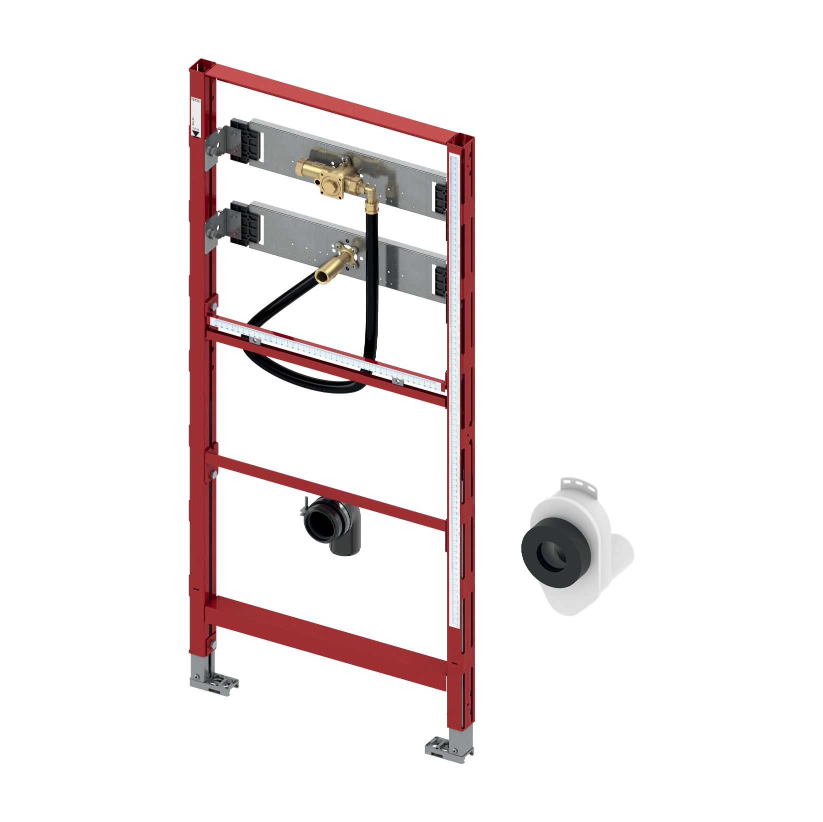 <QuerySet [<AttributeOption: Creavit>]> Urinoir inbouwreservoir met TECE drukspoelbehuizing U, hoogte 112 cm