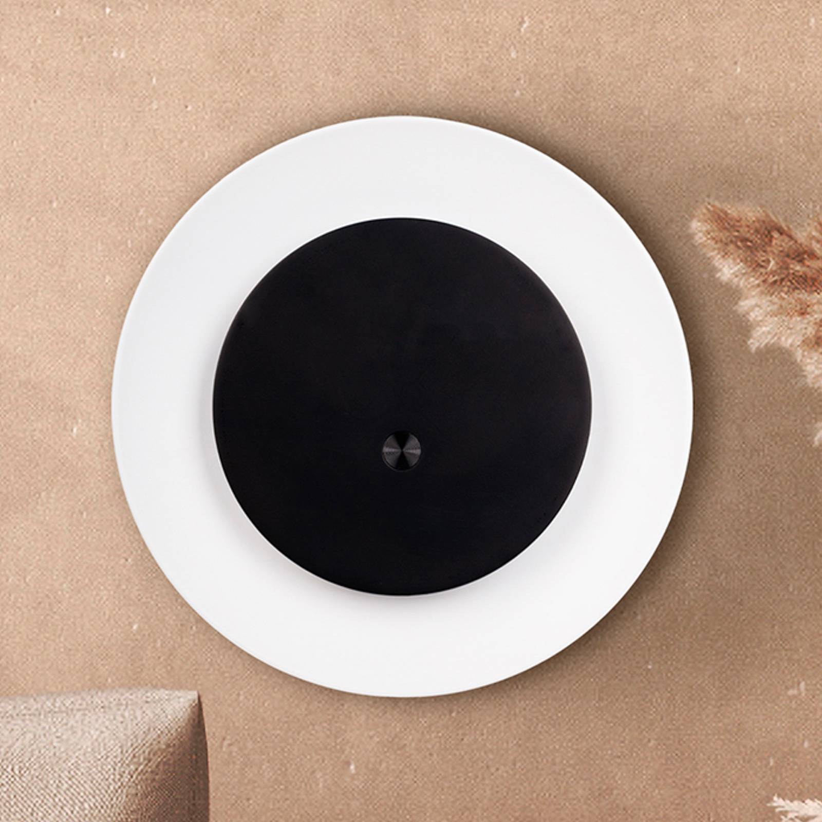 Naeve Leuchten Näve LED tafellamp Solan, zwart/wit, zonne-energie, IP54