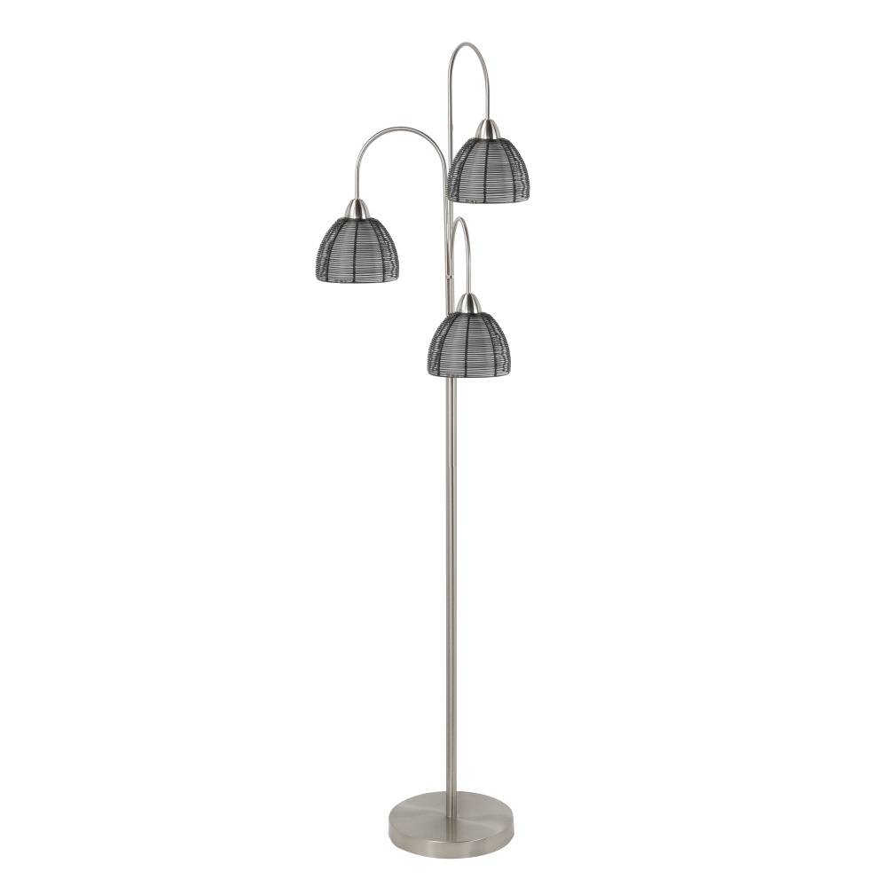 Sfeerlampen Whires zwart vloerlamp