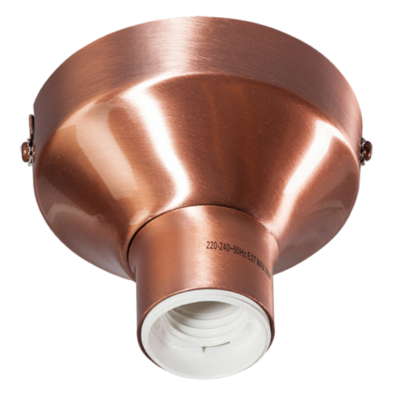 Sfeerlampen Tasso koper plafondlamp