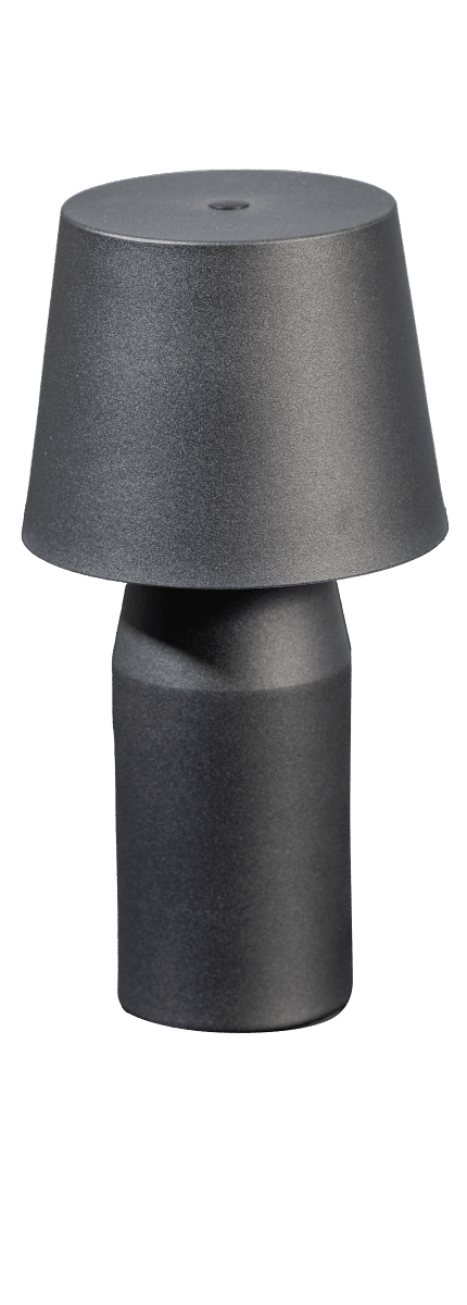 ETH Tafellamp Aron zwart 27cm