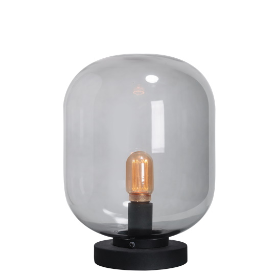 Sfeerlampen Tafellamp Benn smoke 31cm
