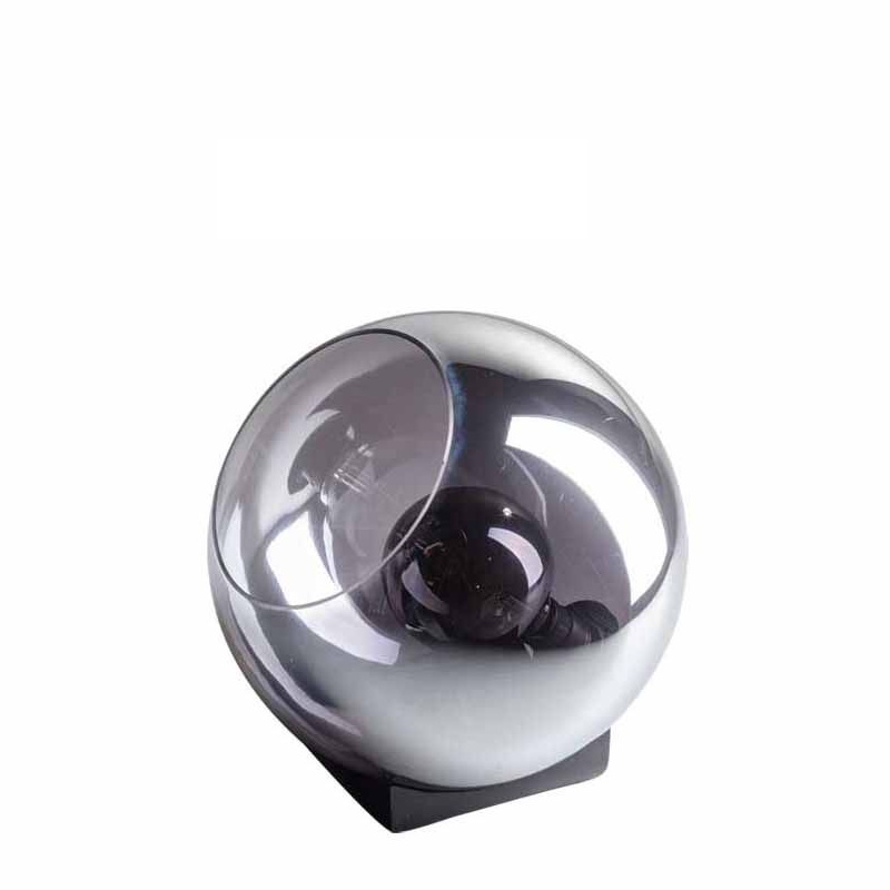 Sfeerlampen Tafellamp Orb smoke 35cm