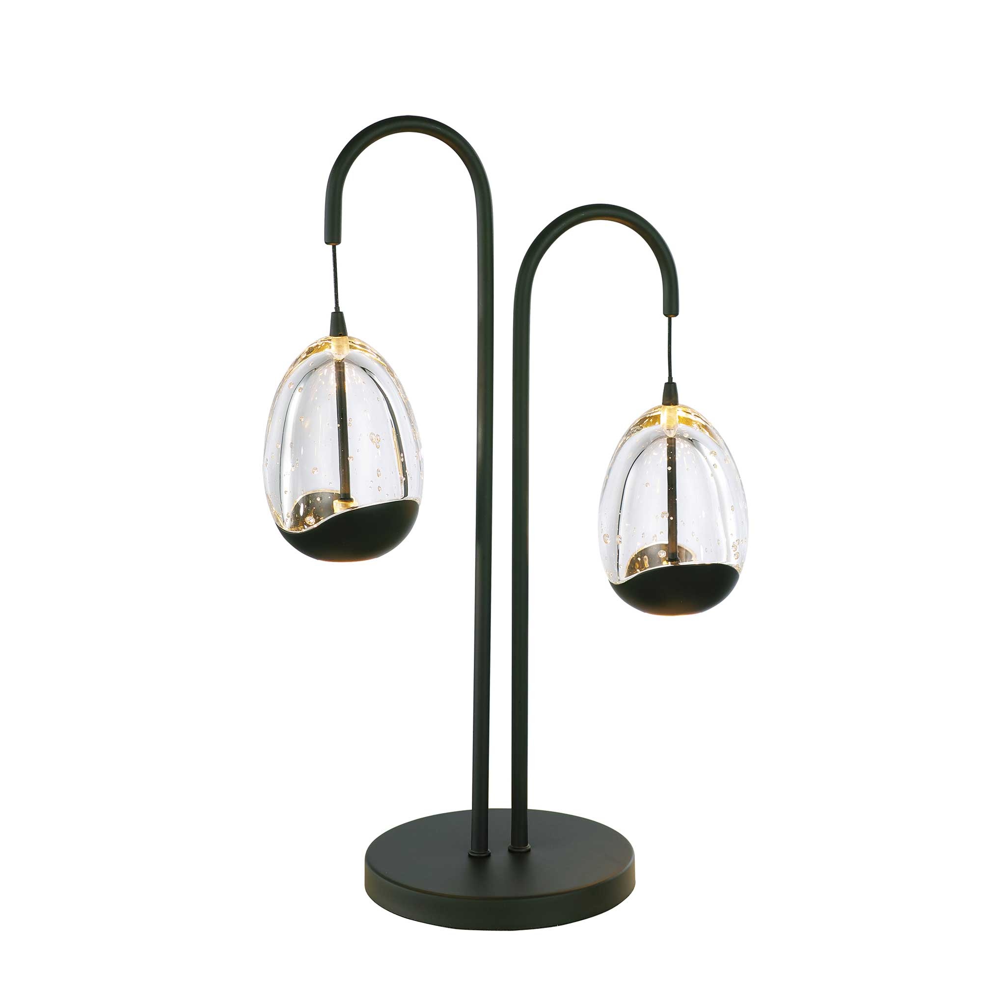 Highlight Egg zwart tafellamp 45 cm