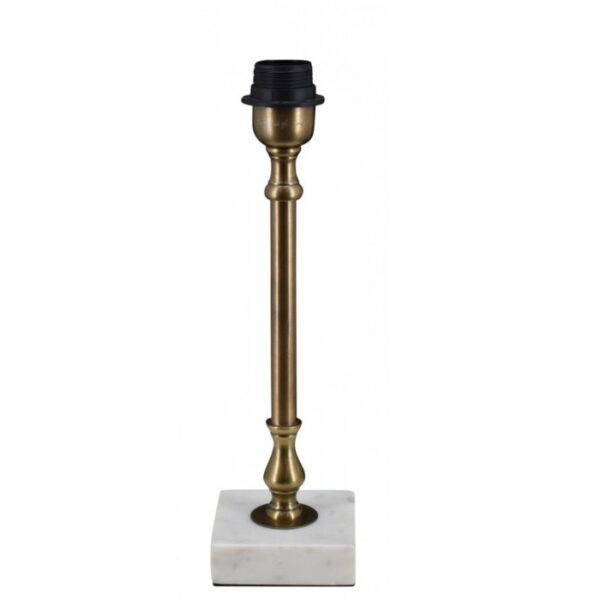 Sfeerlampen Tafellamp Alba brons 33cm