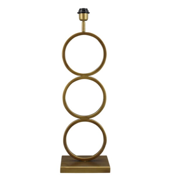 Sfeerlampen Tafellamp Capri brons 69cm