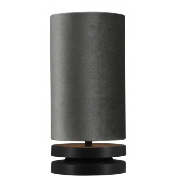 Sfeerlampen Tafellamp Livio zwart antraciet 21cm