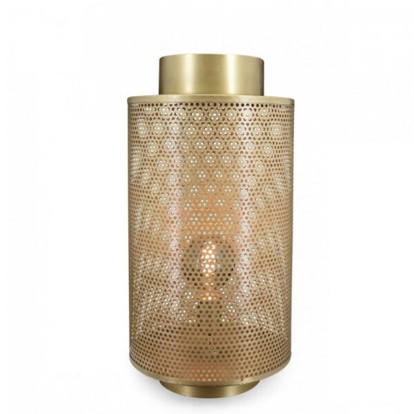 Sfeerlampen Tafellamp Vincenza brons 55cm