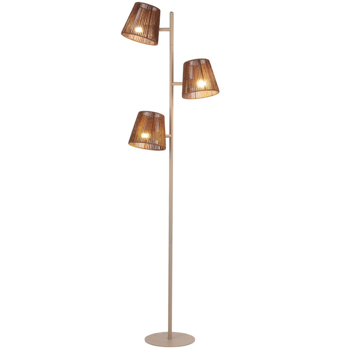 ETH Vloerlamp Daan zand 3 lichts 160cm
