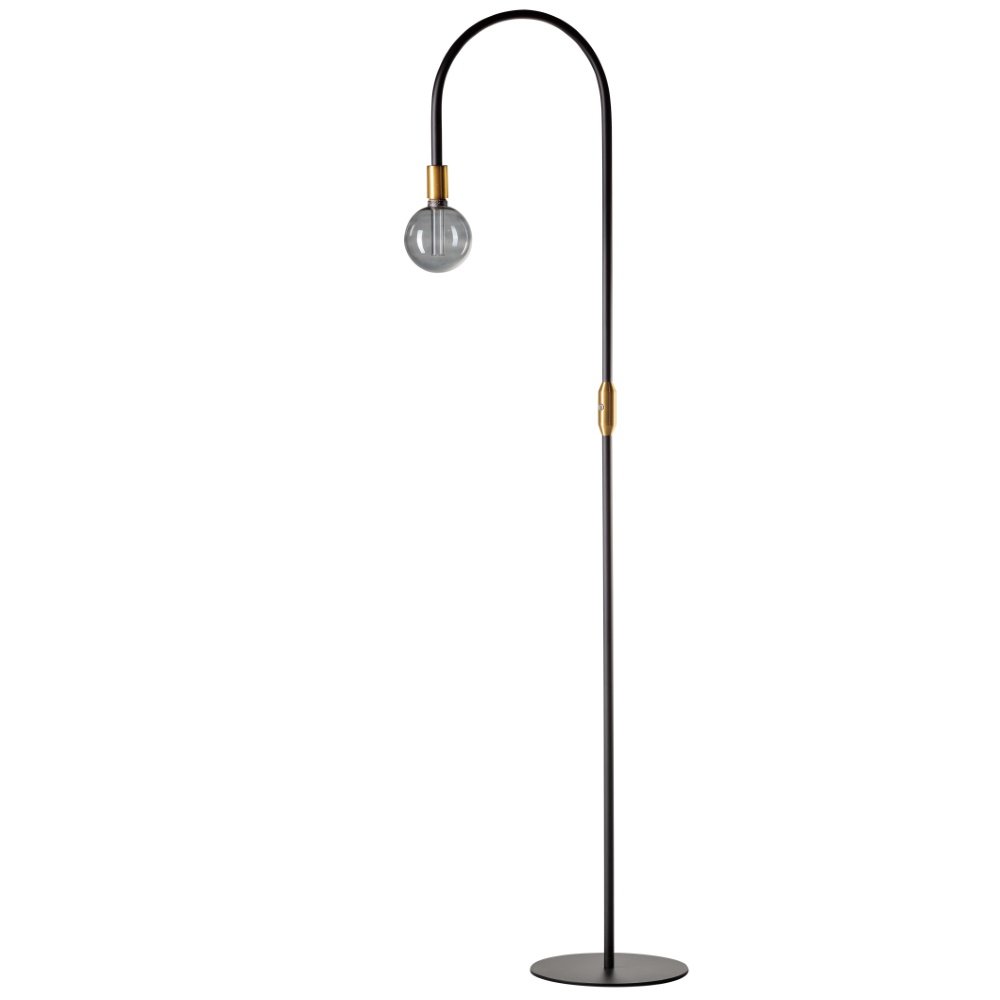 Sfeerlampen Vloerlamp Pike zwart