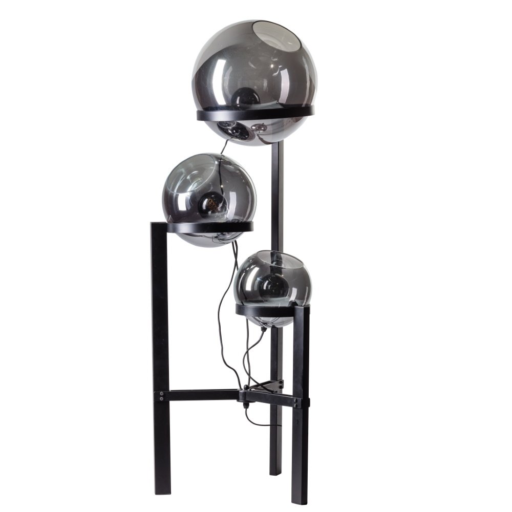 Sfeerlampen Vloerlamp Orb smoke 140cm