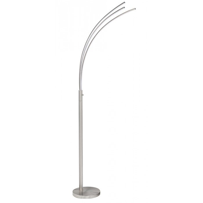 Sfeerlampen Arch staal vloerlamp 185cm