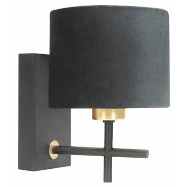 Sfeerlampen Wandlamp Torcia zwart