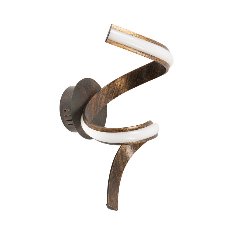 Sfeerlampen Arte Classic brons wandlamp