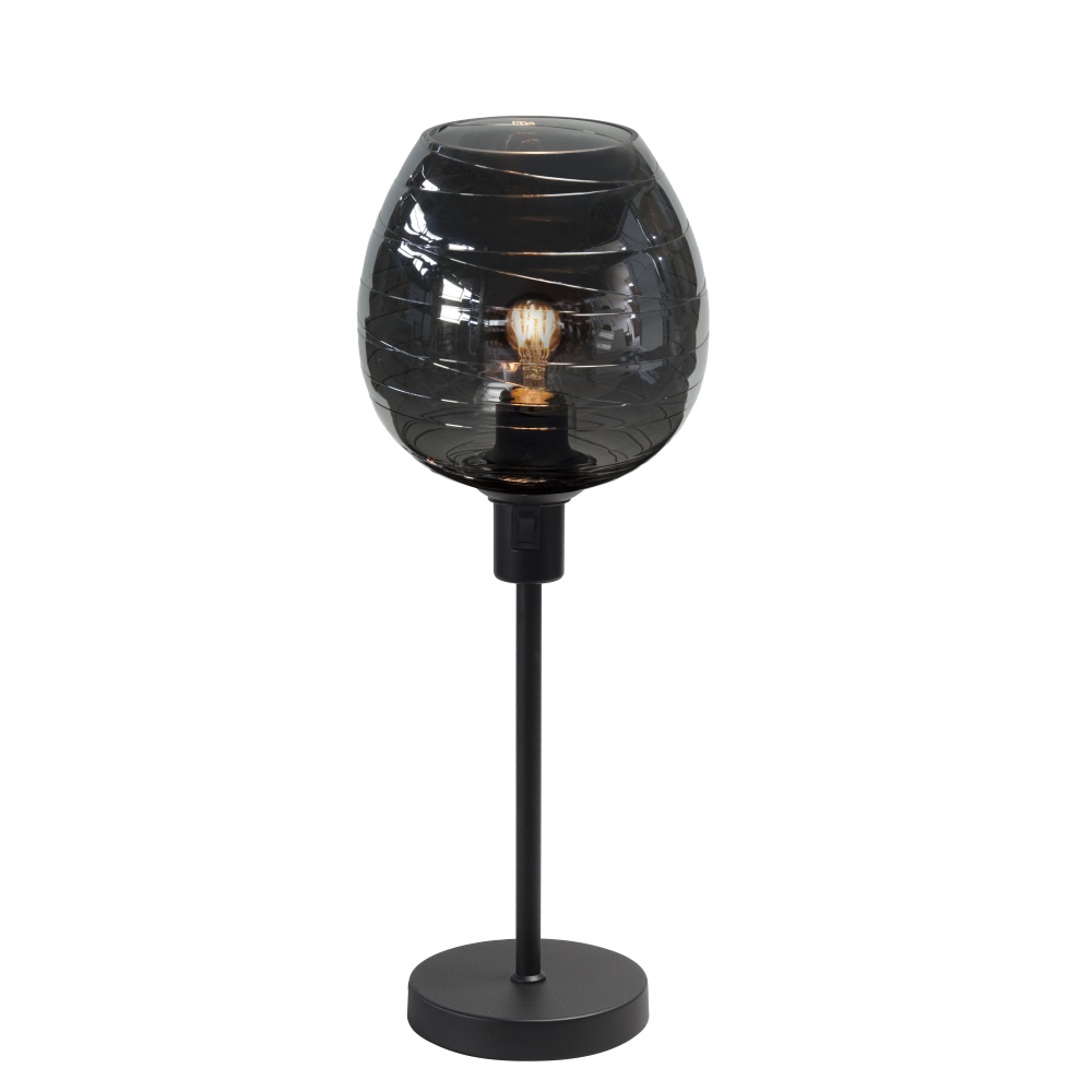 Sfeerlampen Fantasy zwart tafellamp