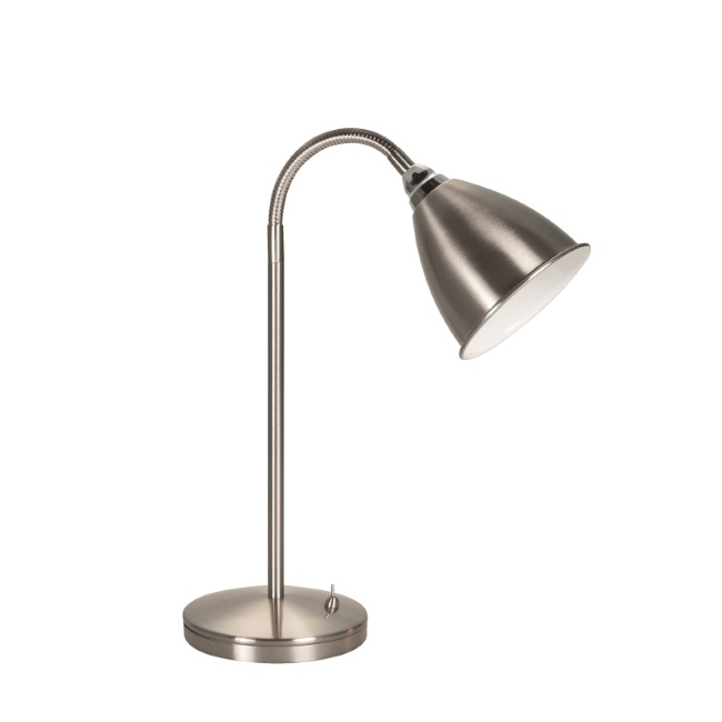 Sfeerlampen Campus zilver tafellamp