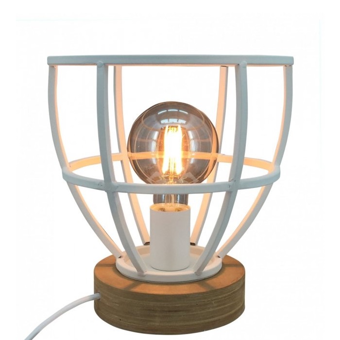 Sfeerlampen Lucca wit tafellamp