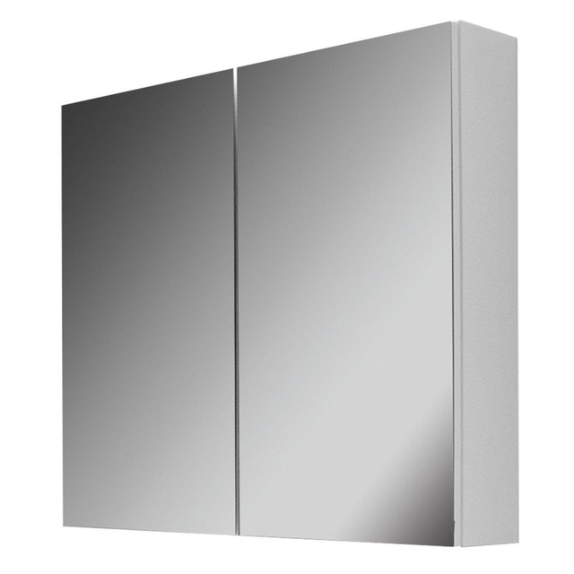 GO by Van Marcke Nemo Go Joelle Spiegelkast 600x155x730 mm wit mat met 2 deuren enkelzijdig spiegelend 929311