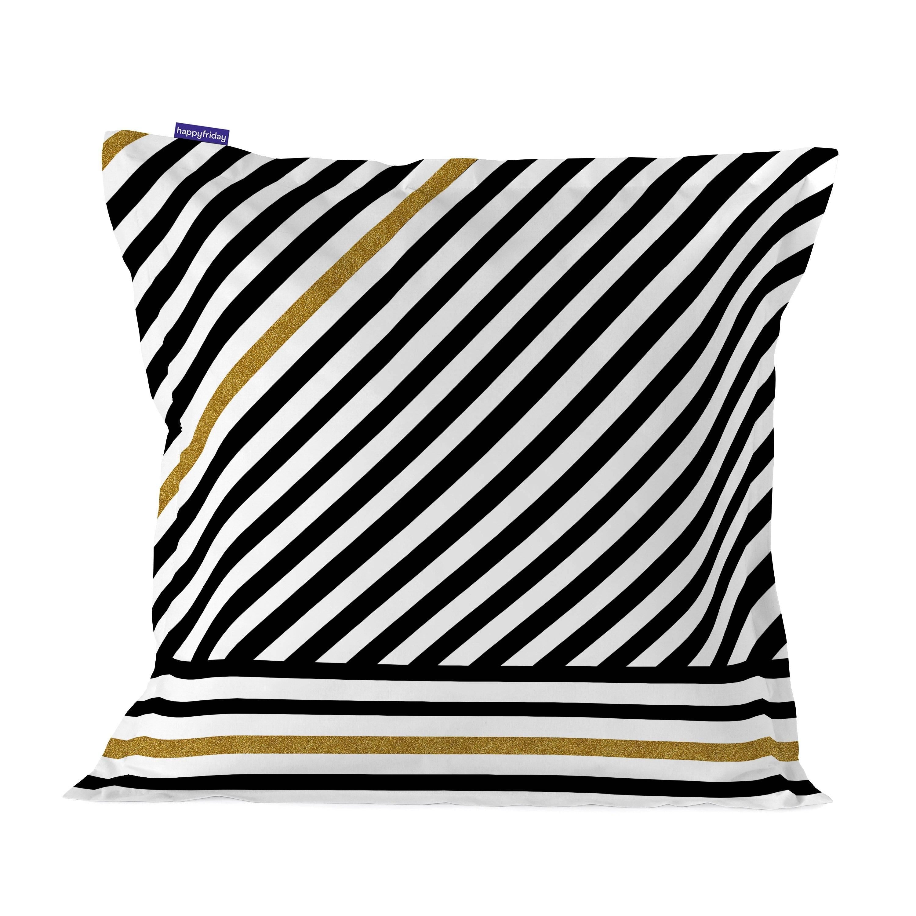 Blanc Kussenhoes Golden Dots | 