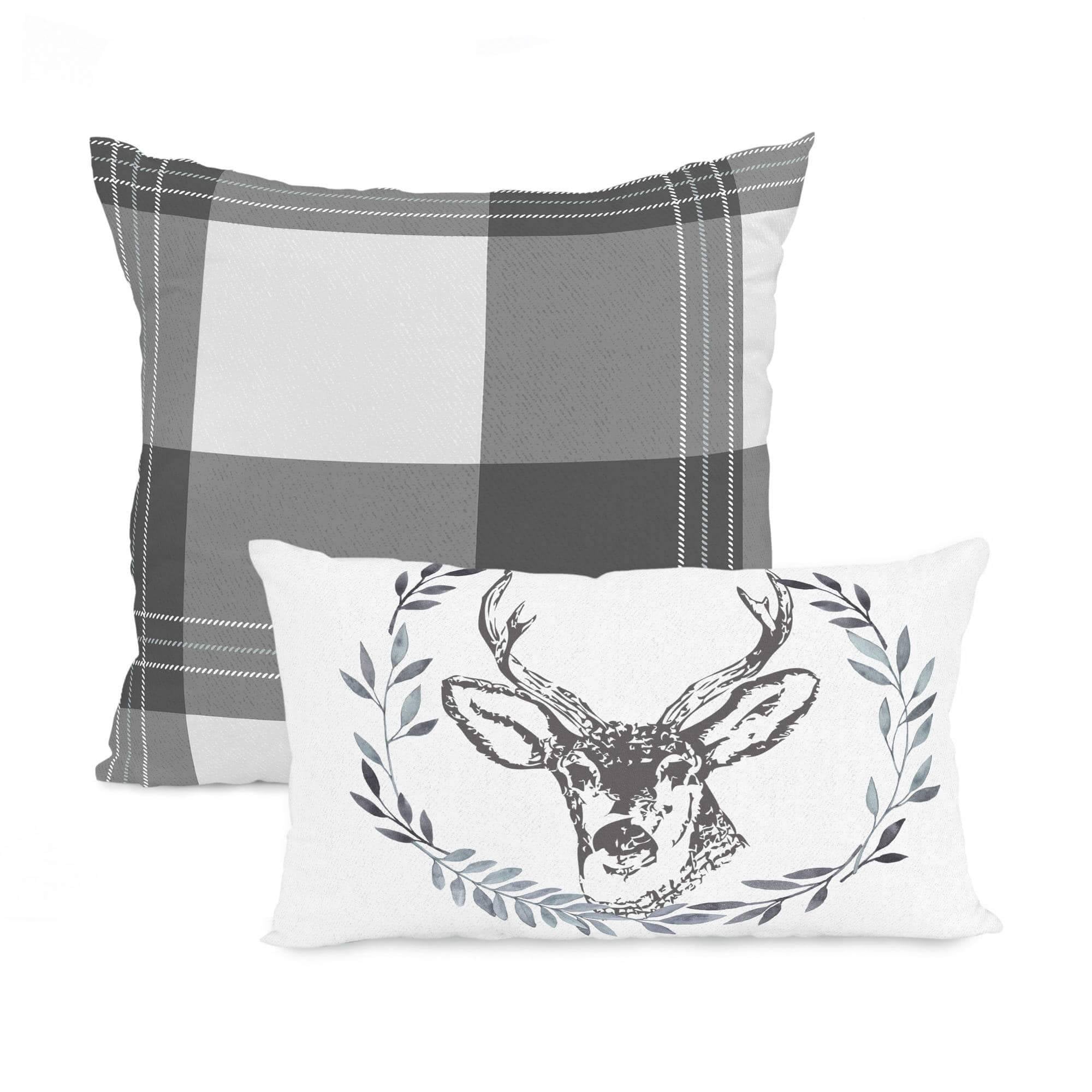 Blanc Set van 2 kussenhoezen Alaska | 