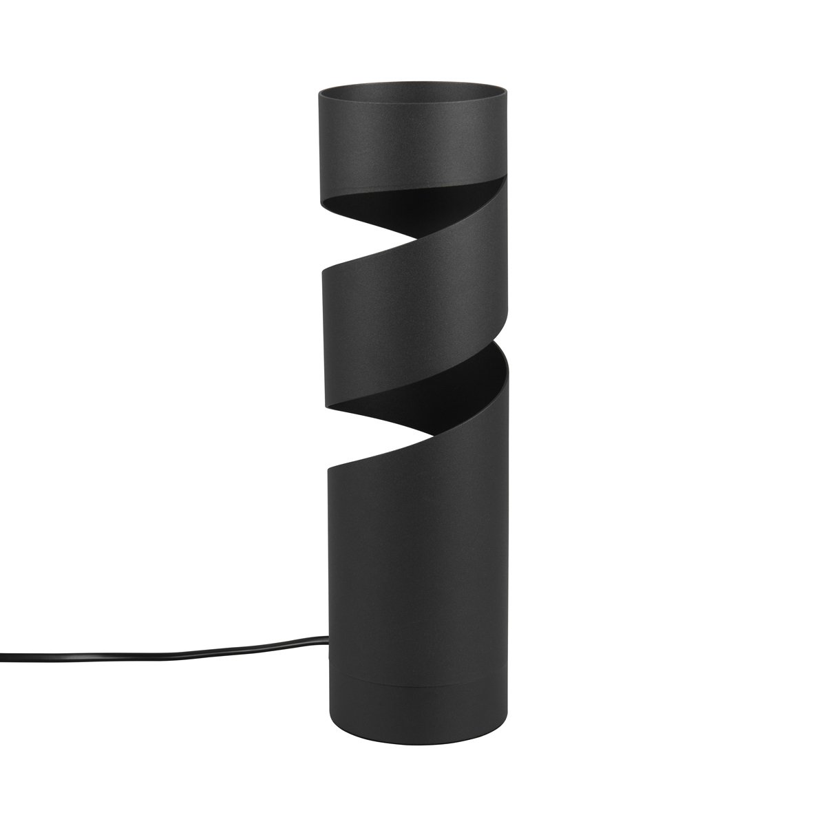 BES LED LED Tafellamp - Trion Rasta - GU10 Fitting - 1 lichtpunt - Mat Zwart - Metaal