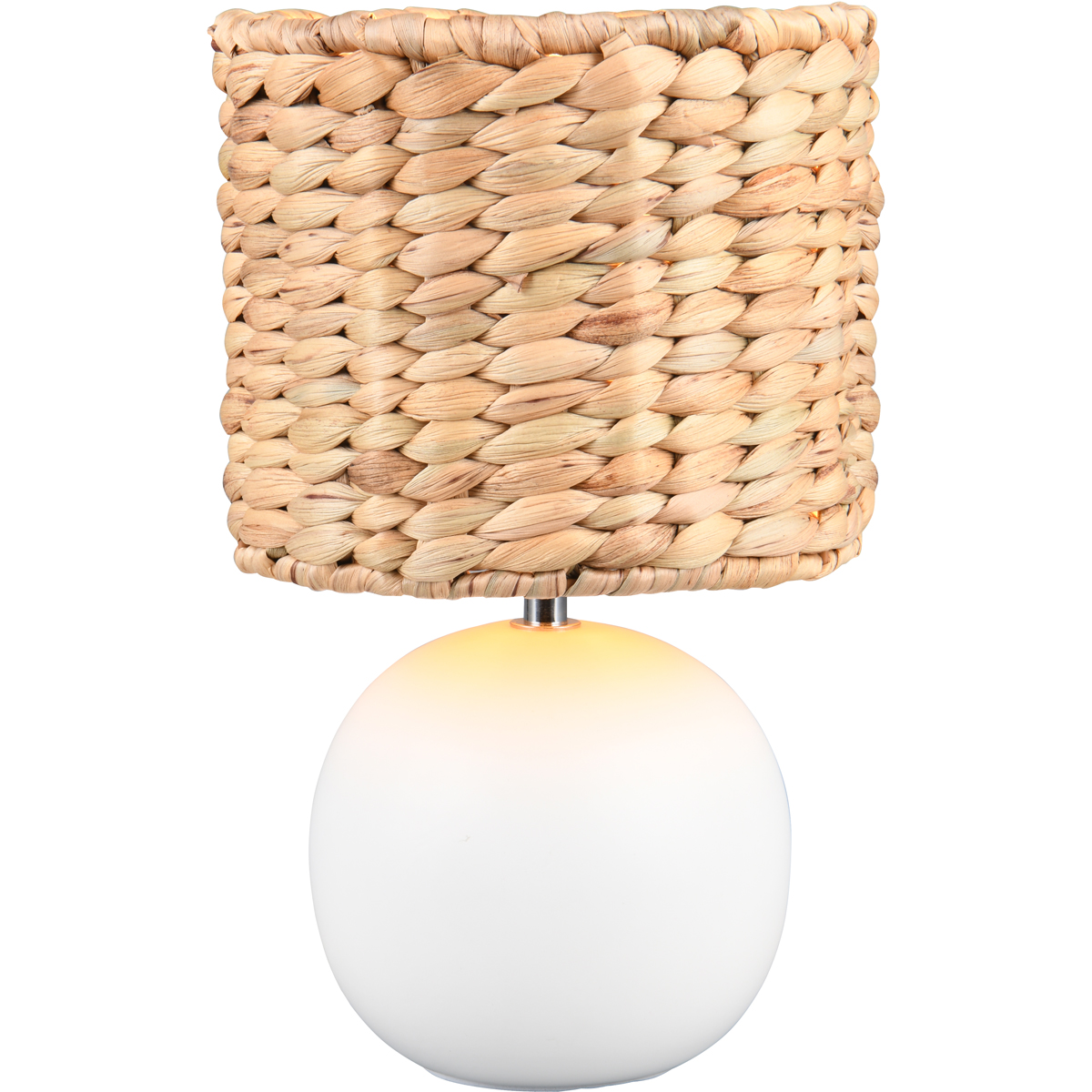 BES LED LED Tafellamp - Trion Nina - E27 Fitting - 1 lichtpunt - Wit - Keramiek