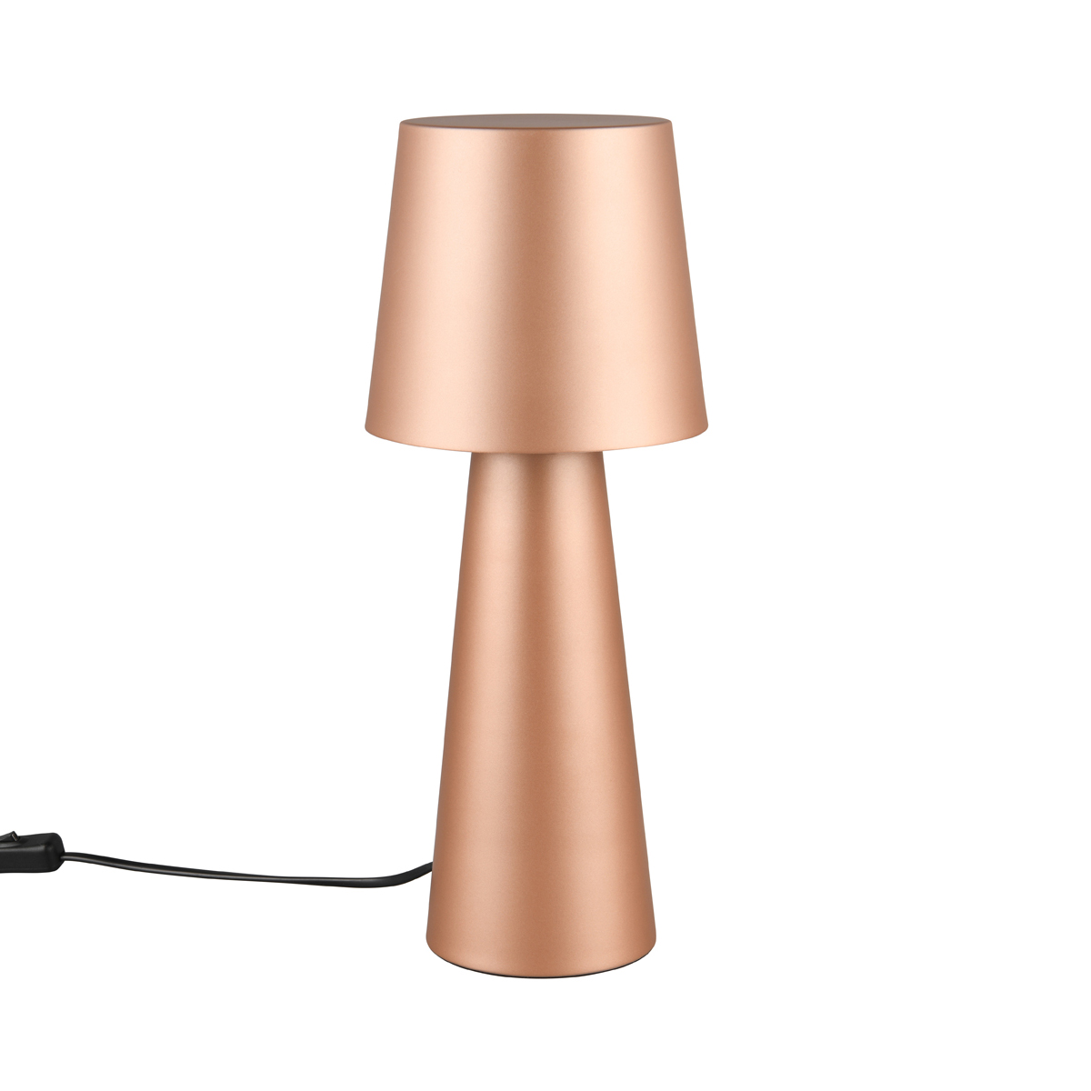 BES LED LED Tafellamp - Trion Pinati - E27 Fitting - 1 lichtpunt - Koffie - Metaal