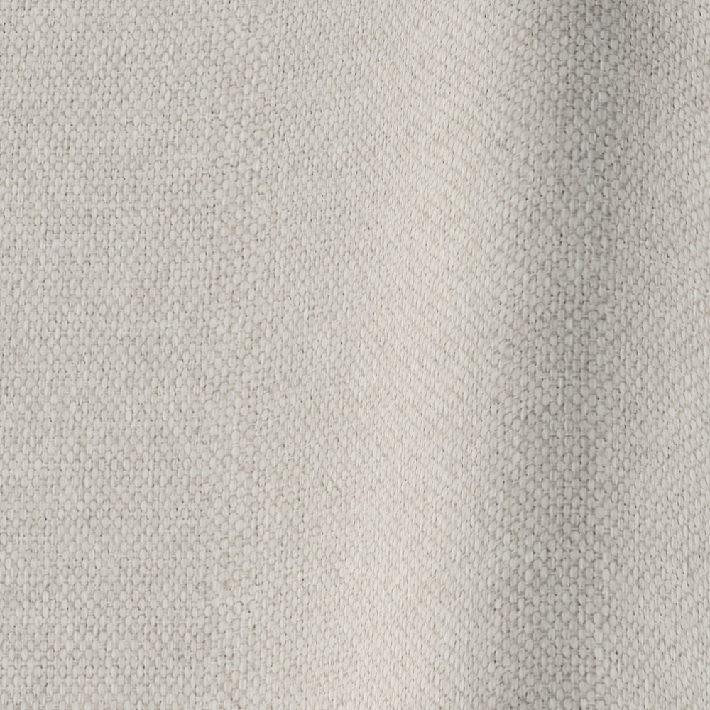 Vadain Luwte gordijn - ivoor met dubbele plooi