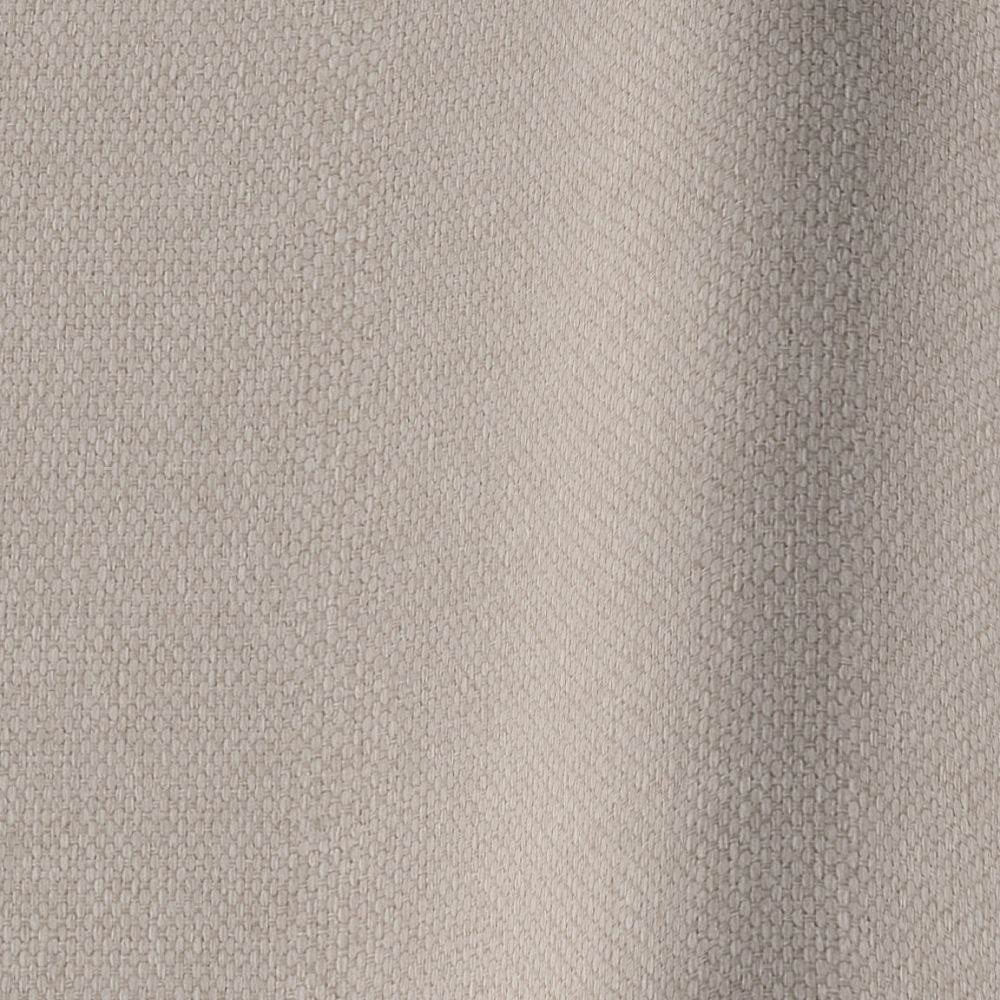 Vadain Luwte gordijn - kiezel met dubbele plooi