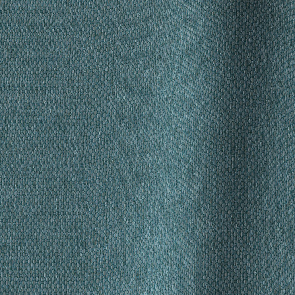 Vadain Luwte gordijn - pauwgroen met dubbele plooi