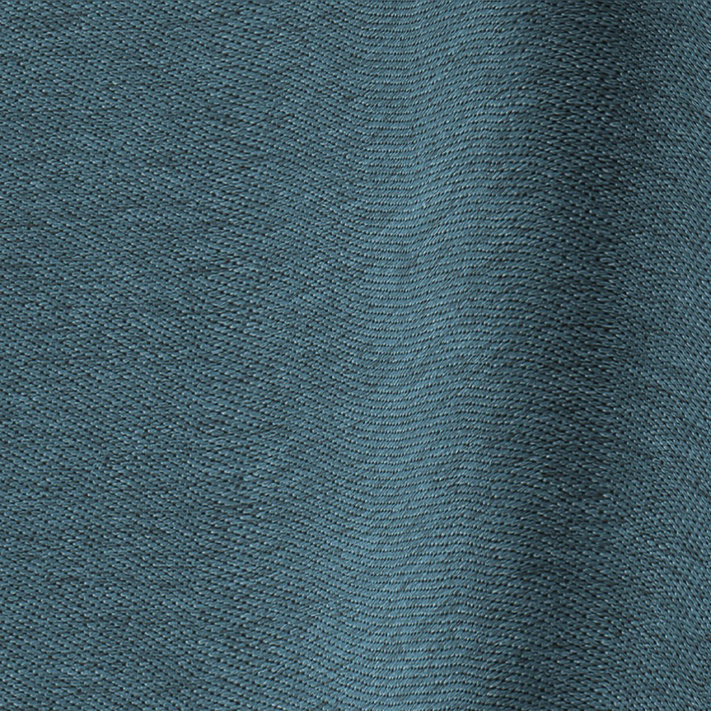 Vadain Glorie gordijn - donker turquoise met dubbele plooi