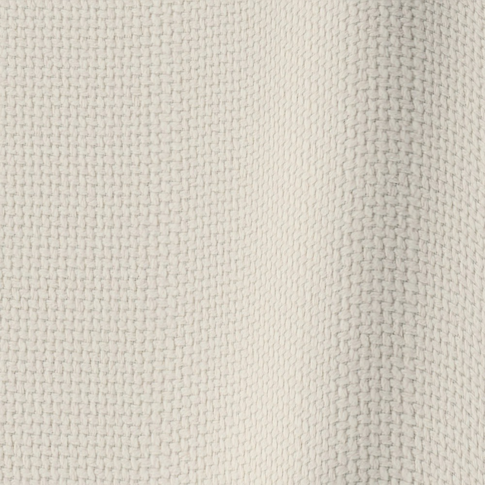 Vadain Herlicht gordijn - gebroken wit met dubbele plooi