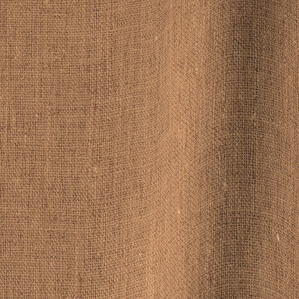 Vadain Droomtijd gordijn - terracotta met dubbele plooi