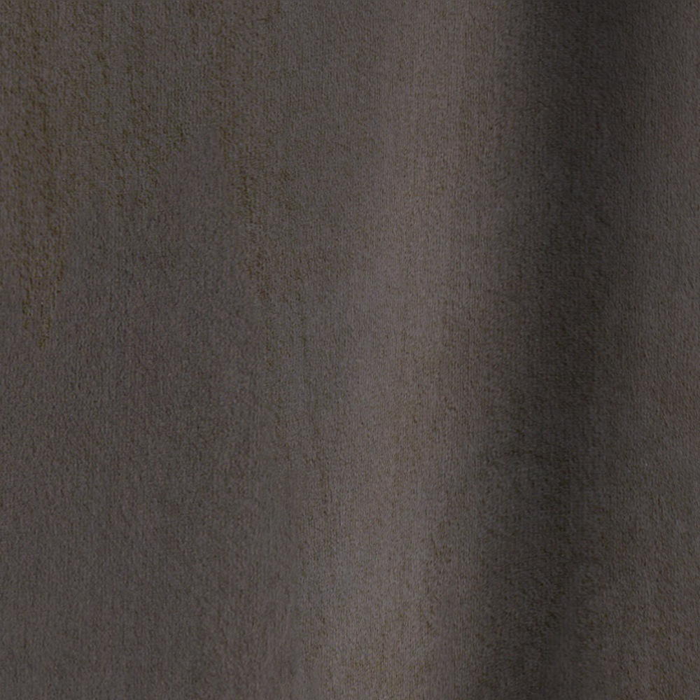 Vadain Fluweelgloed gordijn - olifantsgrijs met ringen