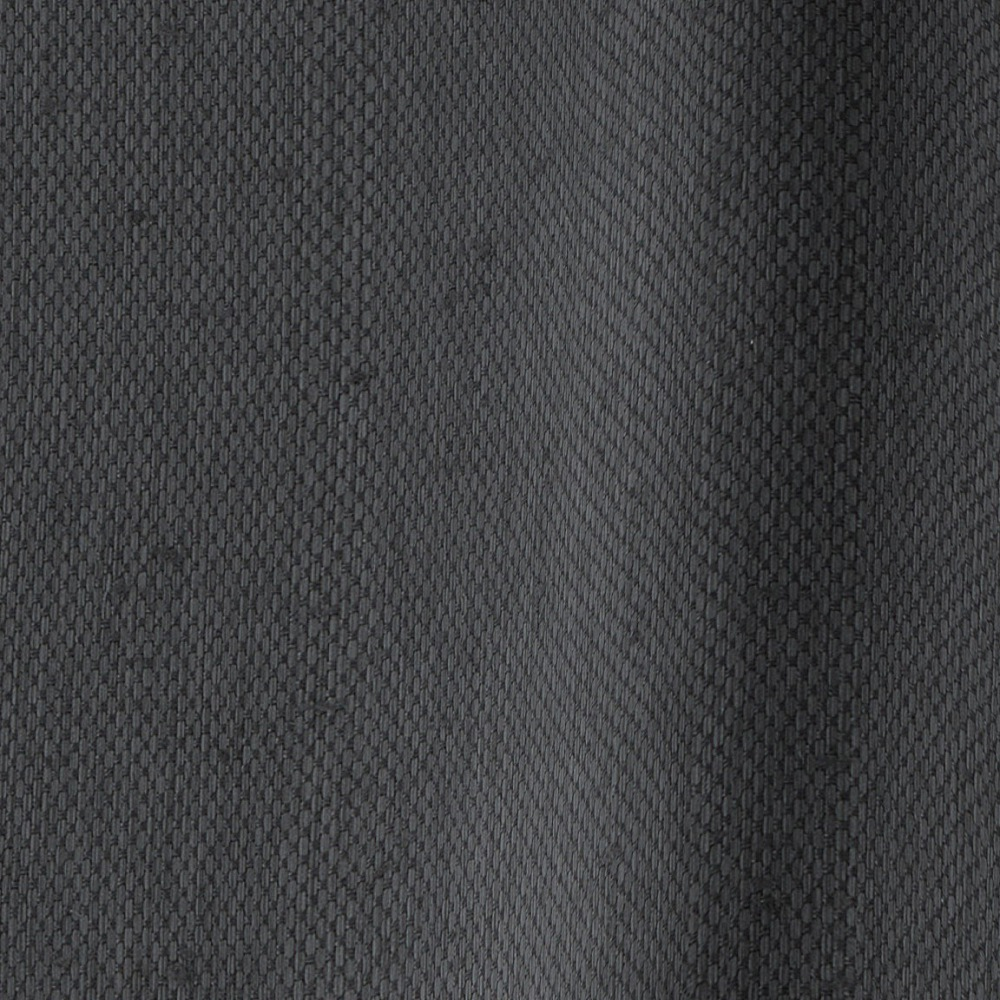 Vadain Sluimer gordijn - grafietzwart met enkele plooi