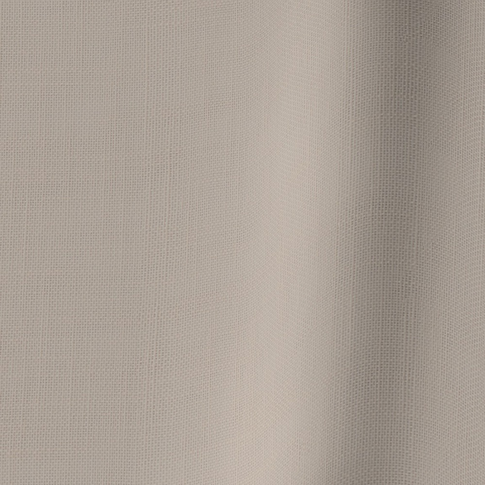 Vadain Puurlicht gordijn - kiezel met enkele plooi
