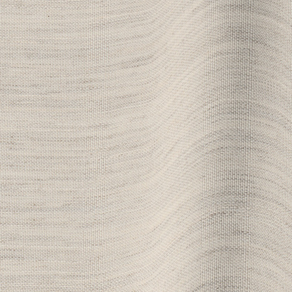 Vadain Strijklicht gordijn - beige met enkele plooi