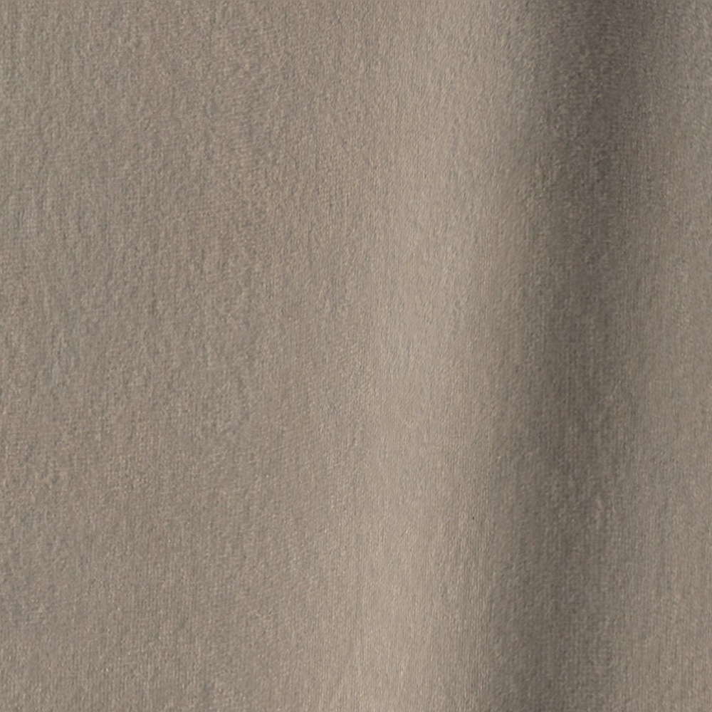 Vadain Fluweelgloed gordijn - kiezel met enkele plooi