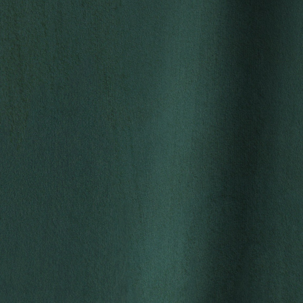 Vadain Fluweelgloed gordijn - bosgroen met enkele plooi