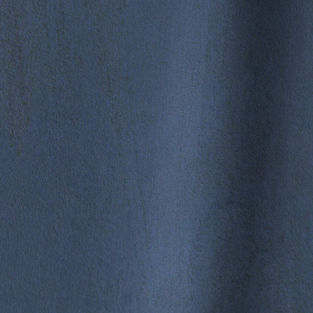 Vadain Fluweelgloed gordijn - marineblauw met enkele plooi