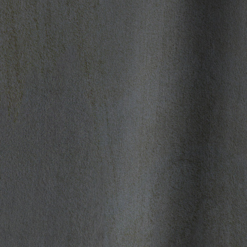 Vadain Fluweelgloed gordijn - zwart met enkele plooi