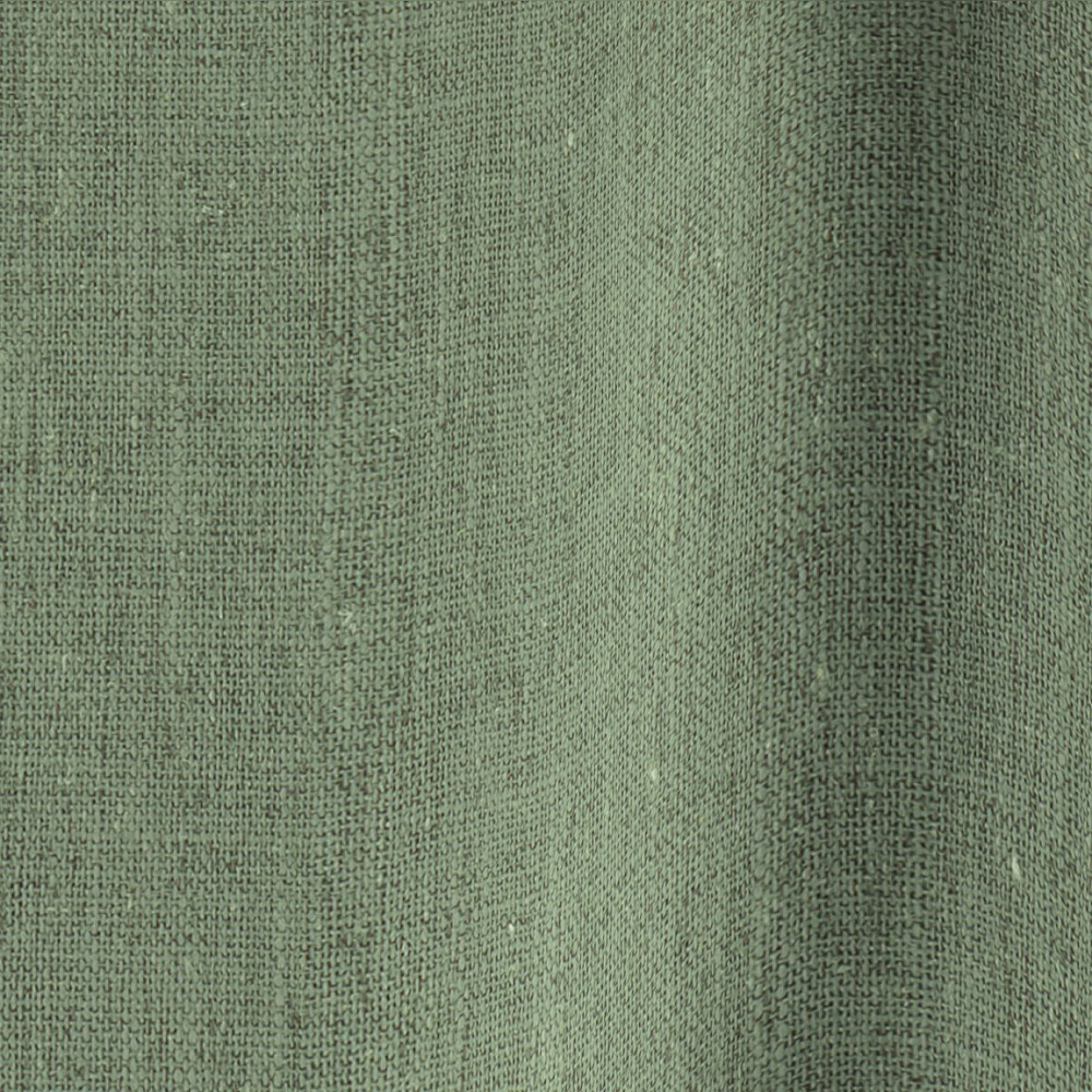 Vadain Droomtijd gordijn - bosgroen met enkele plooi