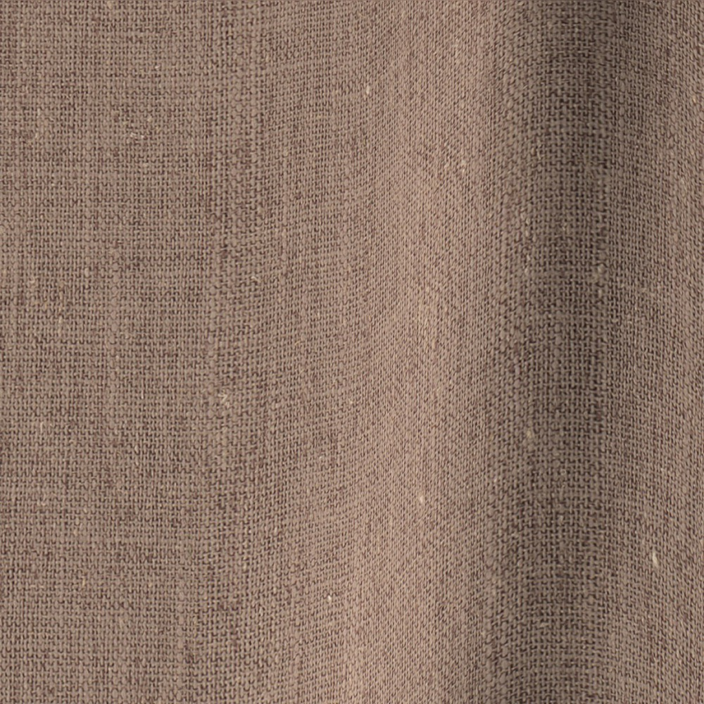 Vadain Droomtijd gordijn - kastanjebruin met enkele plooi