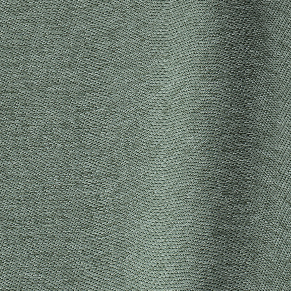 Vadain Glorie gordijn - saliegroen met driedubbele plooi