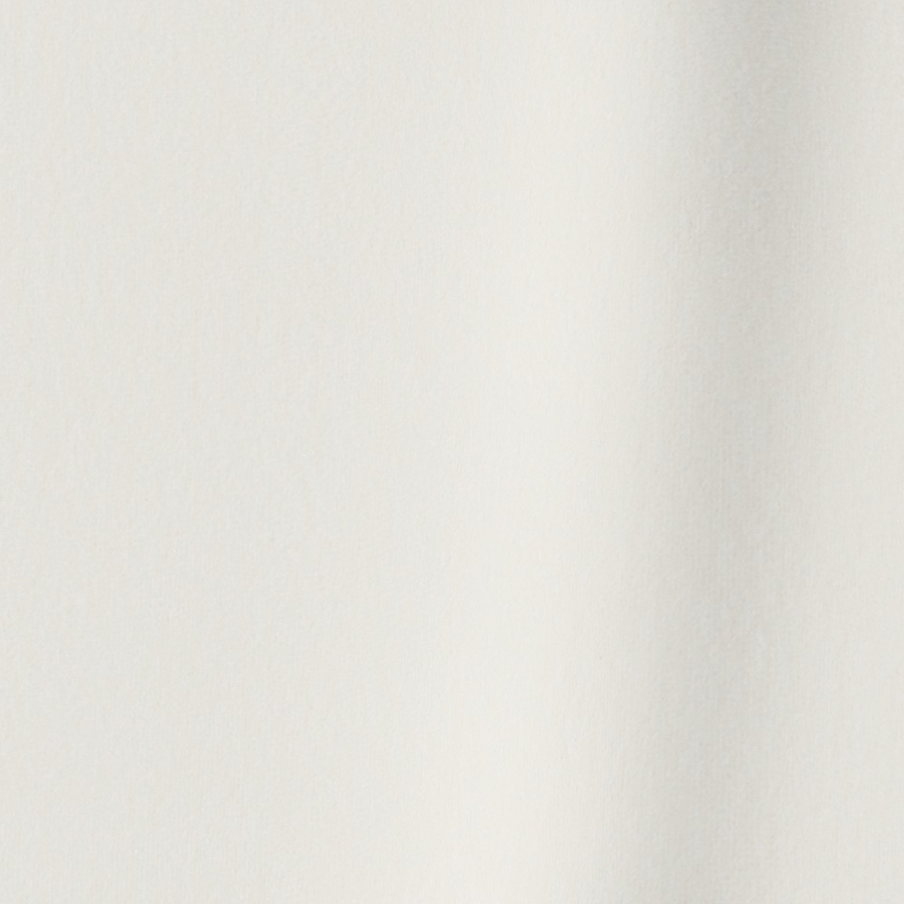 Vadain Fluweelgloed gordijn - wolwit met driedubbele plooi