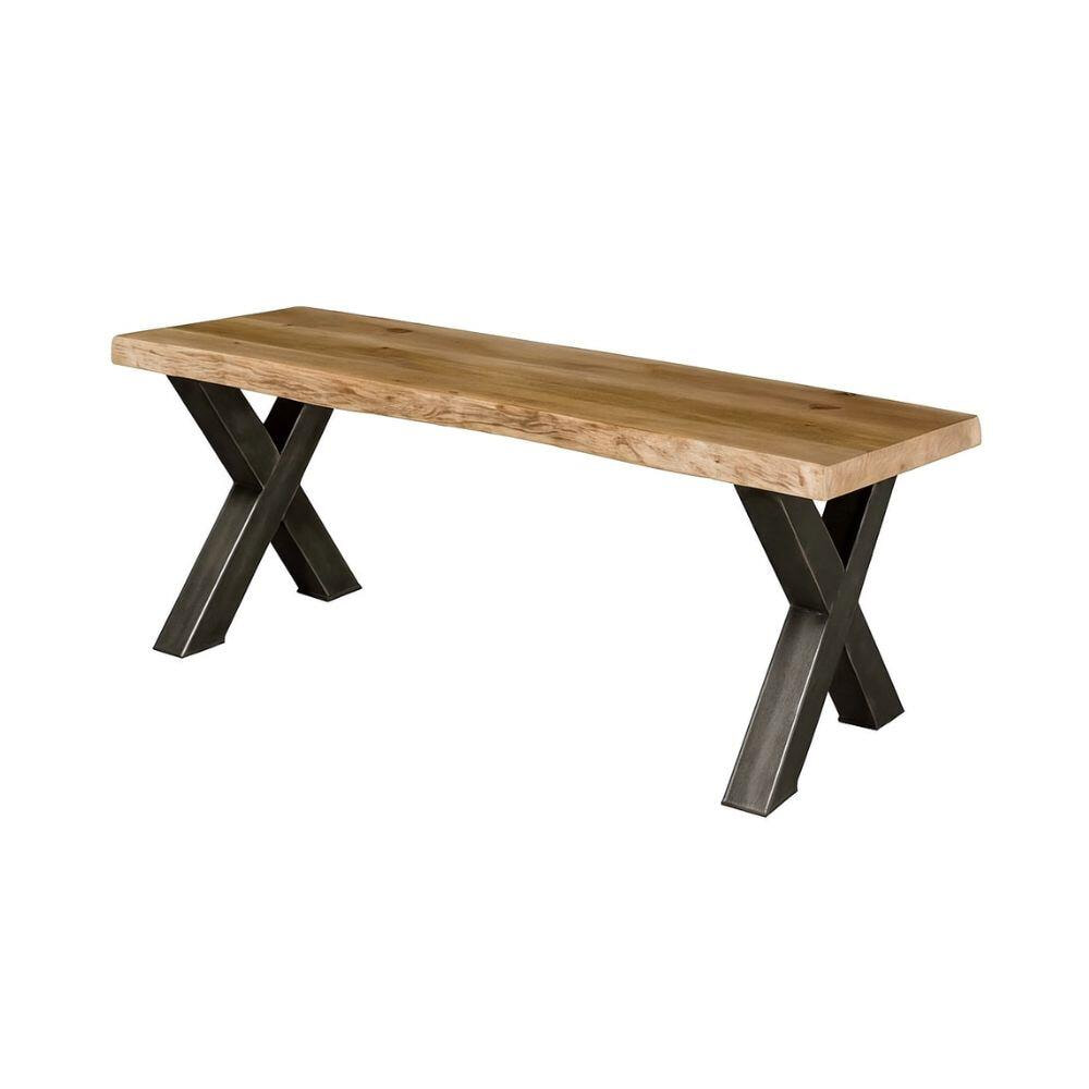 Tower Living Eetkamerbank Xabia Acaciahout, 155cm - Bruin