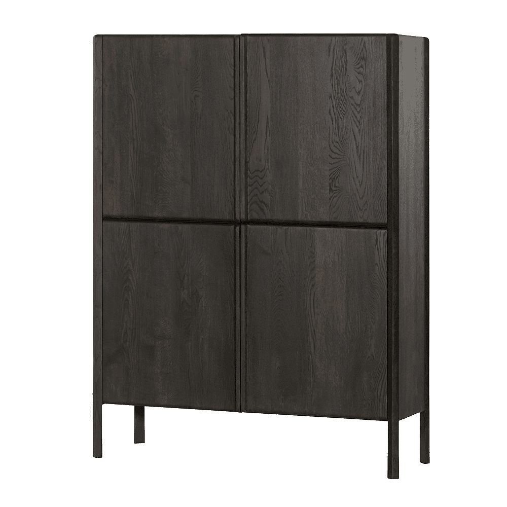 Tower Living Opbergkast Amalfi Eiken, 160 x 120cm - Basalt